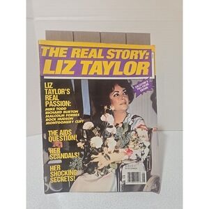 Magazine: The Real Story: Liz Taylor: Collector's Special Edition 1990